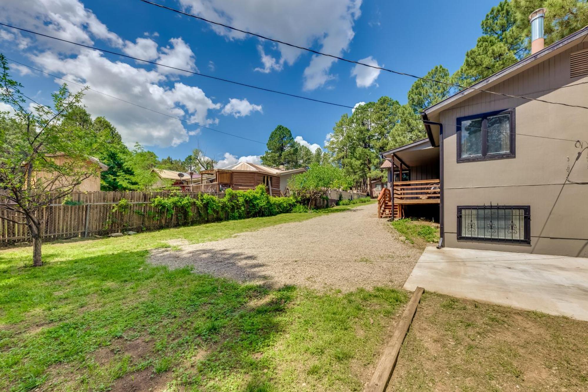 Ruidoso Home With Patio, Walk To Restaurants! Екстериор снимка
