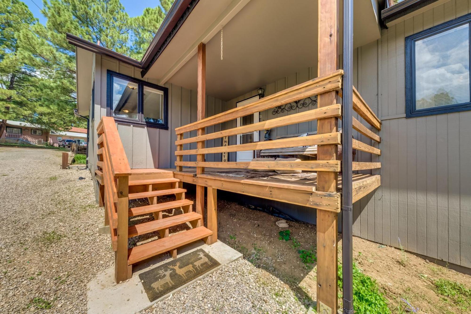 Ruidoso Home With Patio, Walk To Restaurants! Екстериор снимка