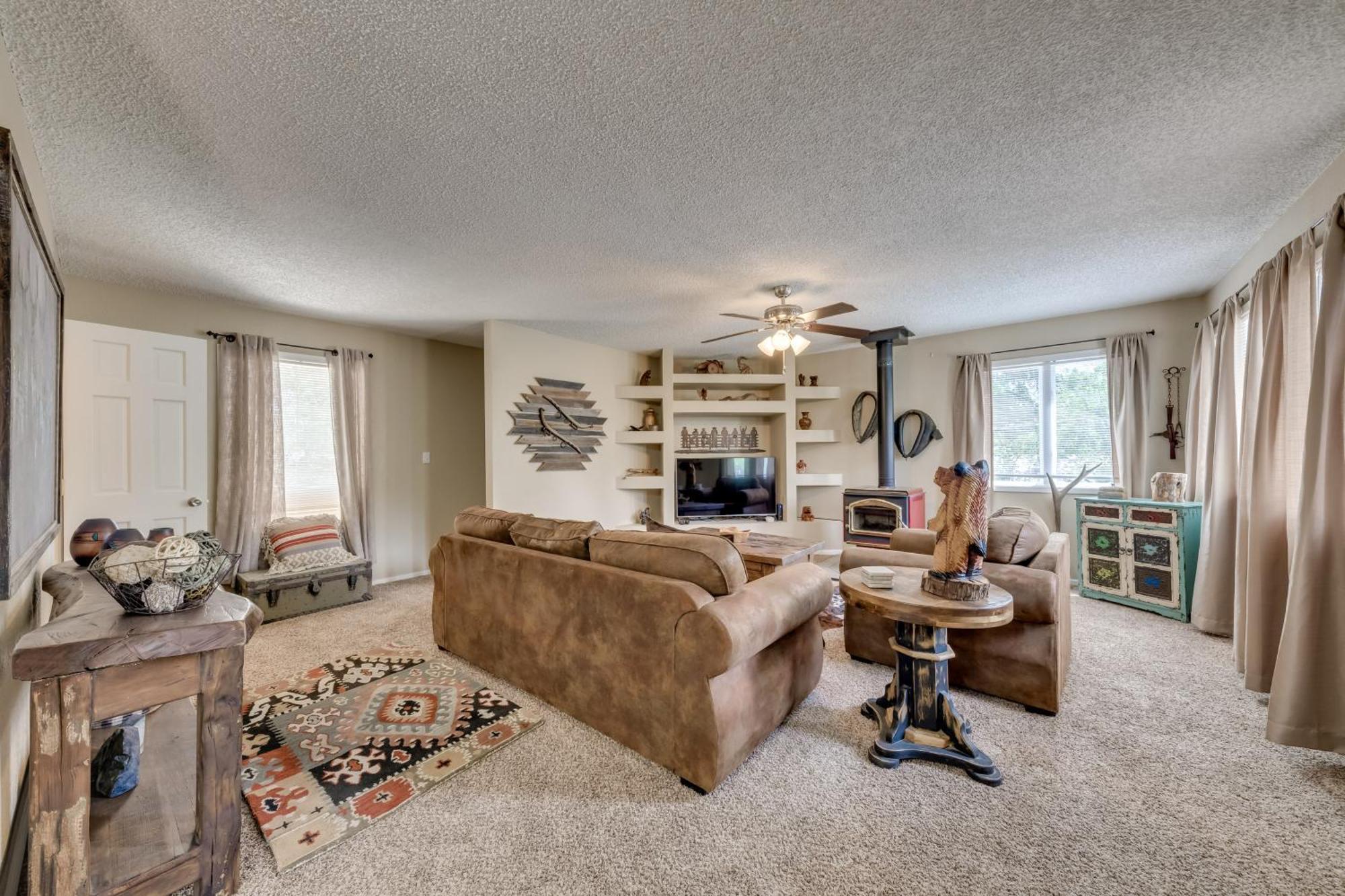 Ruidoso Home With Patio, Walk To Restaurants! Екстериор снимка